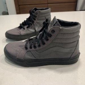 Vans SK8-Hi Women's Grey Hightops: US 7.5
